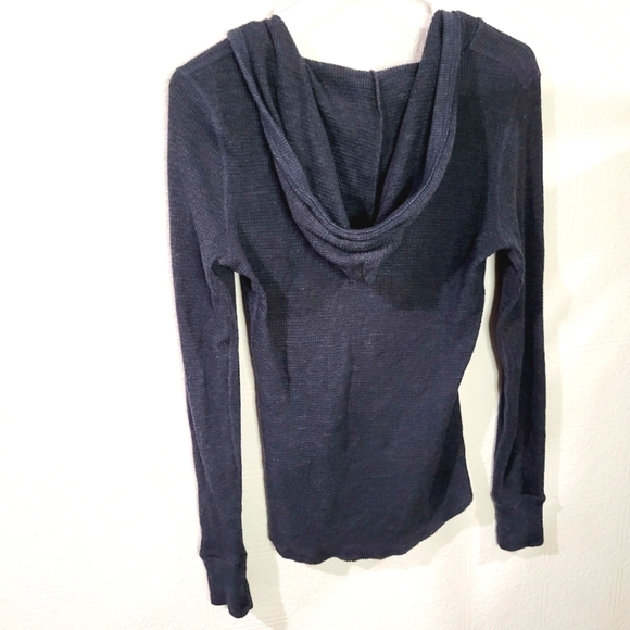 TNA Dark Gray Hoodie Sweatshirt - Picture 2 of 6